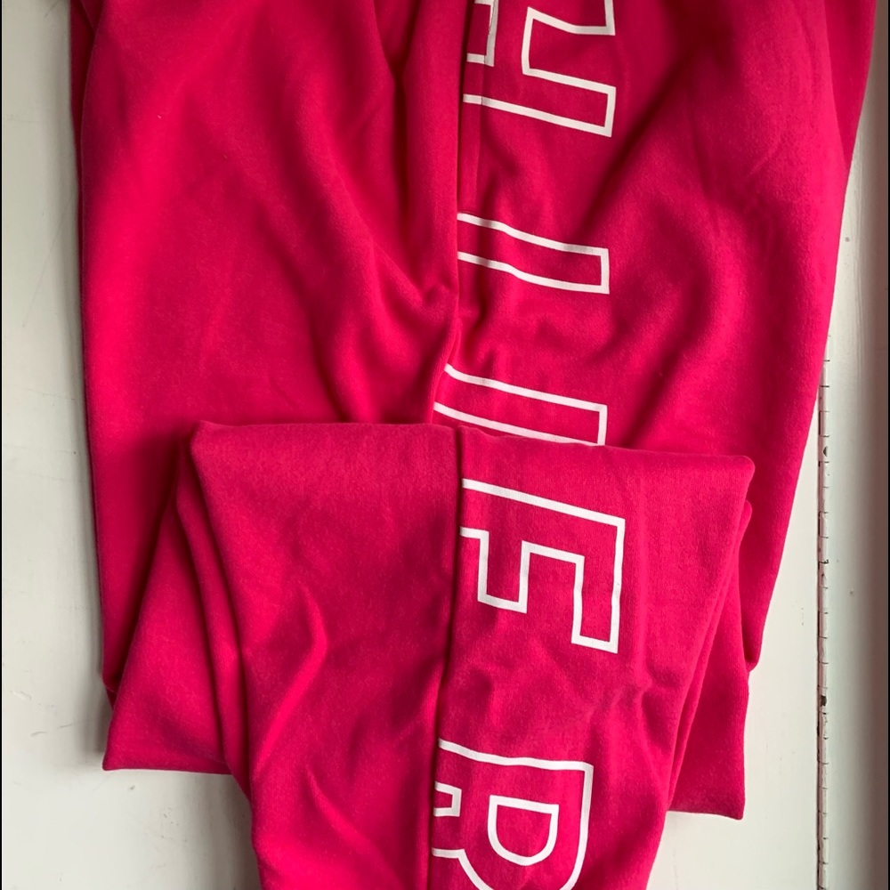 SOLD! Tommy Hilfiger Sport Hot Pink Boyfriend Sweatpants in Size Large - Picture 5 of 14